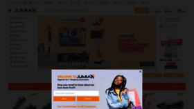 What Jumia.com.ng website looked like in 2019 (5 years ago)