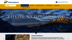 What Jizni-morava.cz website looked like in 2019 (5 years ago)