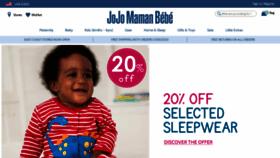 What Jojomamanbebe.com website looked like in 2019 (5 years ago)
