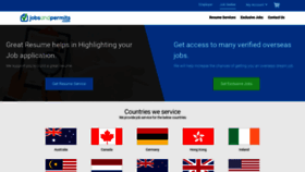 What Jobsandpermits.com website looked like in 2019 (5 years ago)
