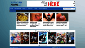 What Juragan-anime.net website looked like in 2019 (5 years ago)