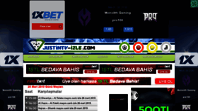 What Justintv-izle.tv website looked like in 2019 (5 years ago)