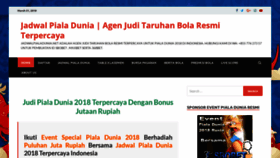 What Jadwalpialadunia.net website looked like in 2019 (5 years ago)