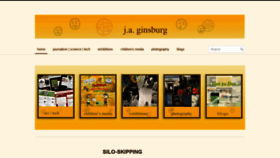 What Jaginsburg.com website looked like in 2019 (5 years ago)
