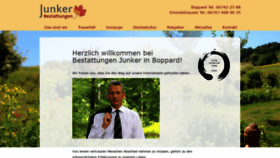 What Junker-online.de website looked like in 2019 (5 years ago)