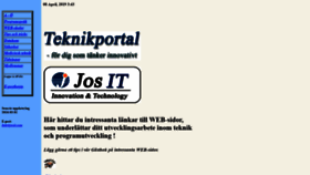 What Josit.com website looked like in 2019 (5 years ago)