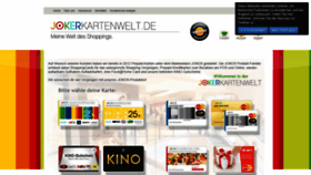 What Jokerkartenwelt.de website looked like in 2019 (5 years ago)