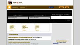 What Jobs-cl.com website looked like in 2019 (5 years ago)