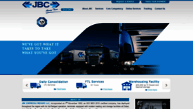 What Jbcexpress.com website looked like in 2019 (5 years ago)