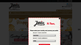 What Janicepaper.com website looked like in 2019 (5 years ago)