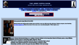 What Jerrypippin.com website looked like in 2019 (5 years ago)