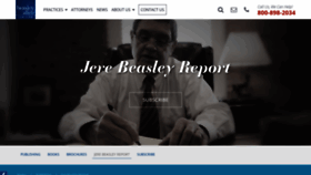 What Jerebeasleyreport.com website looked like in 2019 (4 years ago)