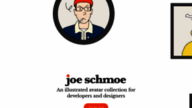 What Joeschmoe.io website looked like in 2019 (5 years ago)