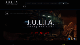 What Juliathegame.com website looked like in 2019 (4 years ago)