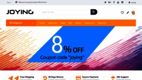 What Joyingauto.eu website looked like in 2019 (6 years ago)