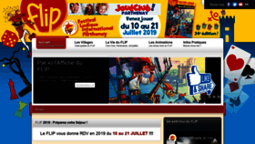 What Jeux-festival.com website looked like in 2019 (4 years ago)