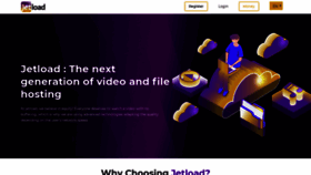 What Jetload.net website looked like in 2019 (5 years ago)