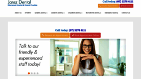 What Janszdental.com.au website looked like in 2019 (5 years ago)