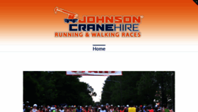 What Johnsoncranemarathon.co.za website looked like in 2019 (5 years ago)