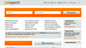 What Jobagent.ch website looked like in 2019 (5 years ago)