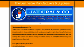 What Jaidurai-and-co.in website looked like in 2019 (4 years ago)