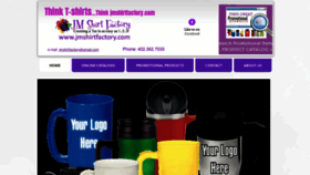 What Jmshirtfactory.com website looked like in 2019 (4 years ago)