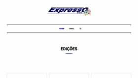 What Jornalexpresso.com.br website looked like in 2019 (4 years ago)