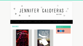 What Jennifercaloyeras.com website looked like in 2019 (4 years ago)