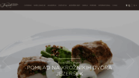 What Jezersek.si website looked like in 2019 (4 years ago)