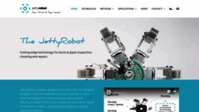 What Jettyrobot.com website looked like in 2019 (4 years ago)
