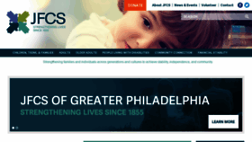 What Jfcsphilly.org website looked like in 2019 (4 years ago)