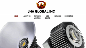 What Jhaglobal.com website looked like in 2019 (4 years ago)