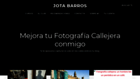 What Jotabarros.com website looked like in 2019 (4 years ago)