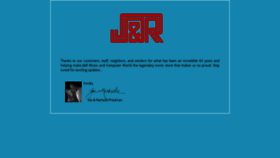 What Jandr.com website looked like in 2019 (4 years ago)