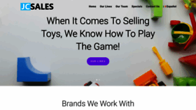 What Jcsales.com website looked like in 2019 (6 years ago)