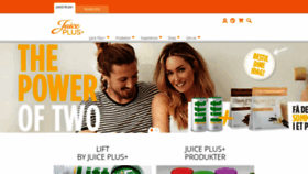 What Juiceplus.dk website looked like in 2019 (4 years ago)