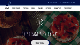 What Jpsbagelexpress.com website looked like in 2019 (4 years ago)