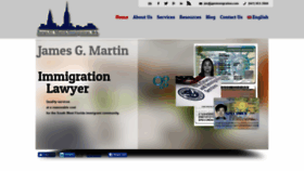 What Jgmimmigration.com website looked like in 2019 (4 years ago)