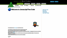 What Javascriptfreecode.com website looked like in 2019 (4 years ago)