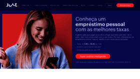 What Justonline.com.br website looked like in 2019 (4 years ago)