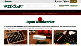 What Japanwoodworker.com website looked like in 2019 (4 years ago)