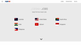 What Jobs68.com website looked like in 2019 (4 years ago)