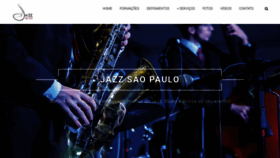 What Jazzsaopaulo.com.br website looked like in 2019 (4 years ago)