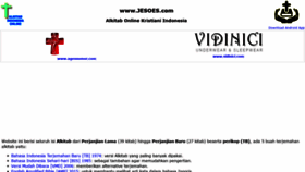 What Jesoes.com website looked like in 2019 (4 years ago)