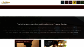 What Janeausten.org website looked like in 2019 (4 years ago)
