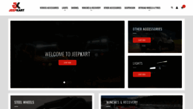 What Jeepkart.com website looked like in 2019 (4 years ago)