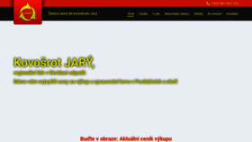 What Jary.cz website looked like in 2019 (4 years ago)