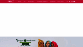 What Janetcollection.com website looked like in 2019 (4 years ago)