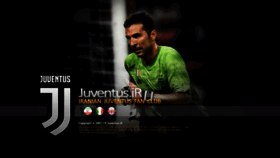 What Juventus.ir website looked like in 2019 (4 years ago)