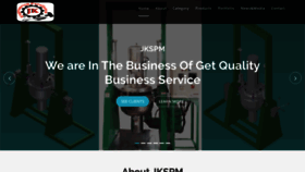 What Jkspm.com website looked like in 2019 (4 years ago)